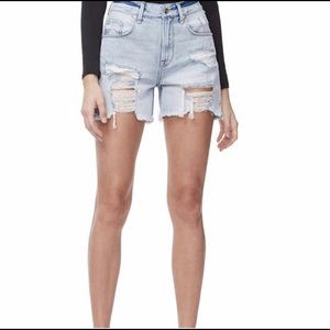 Good American high waisted shorts